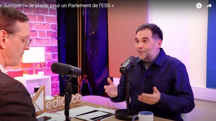 Stéphane Junique invité du magazine Mediatico